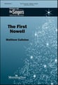 The First Nowell SATB choral sheet music cover